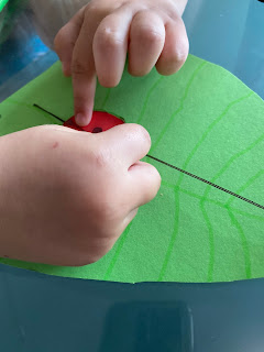 Réalisation de la coccinelle qui bouge