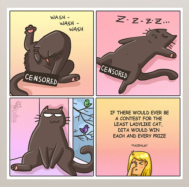 15+ Comics That Purrfectly Capture Life With Cats