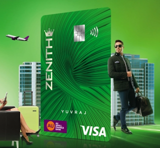 Zenith AU Bank Credit Card Features and Benefits in Hindi