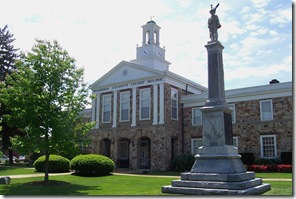 Warren County Courthouse, Front Royal, VA fighting occurred around courthouse