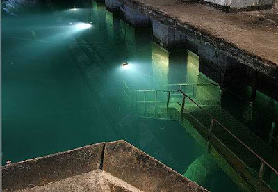 Underground Dock Underwater Access