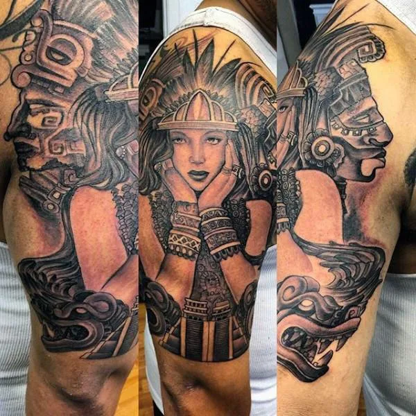 tatuajes aztecas y mayas y su significado