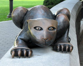 The Real World by Tom Otterness, Battery Park City, New York