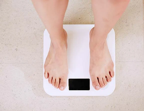 Body weighing scales.