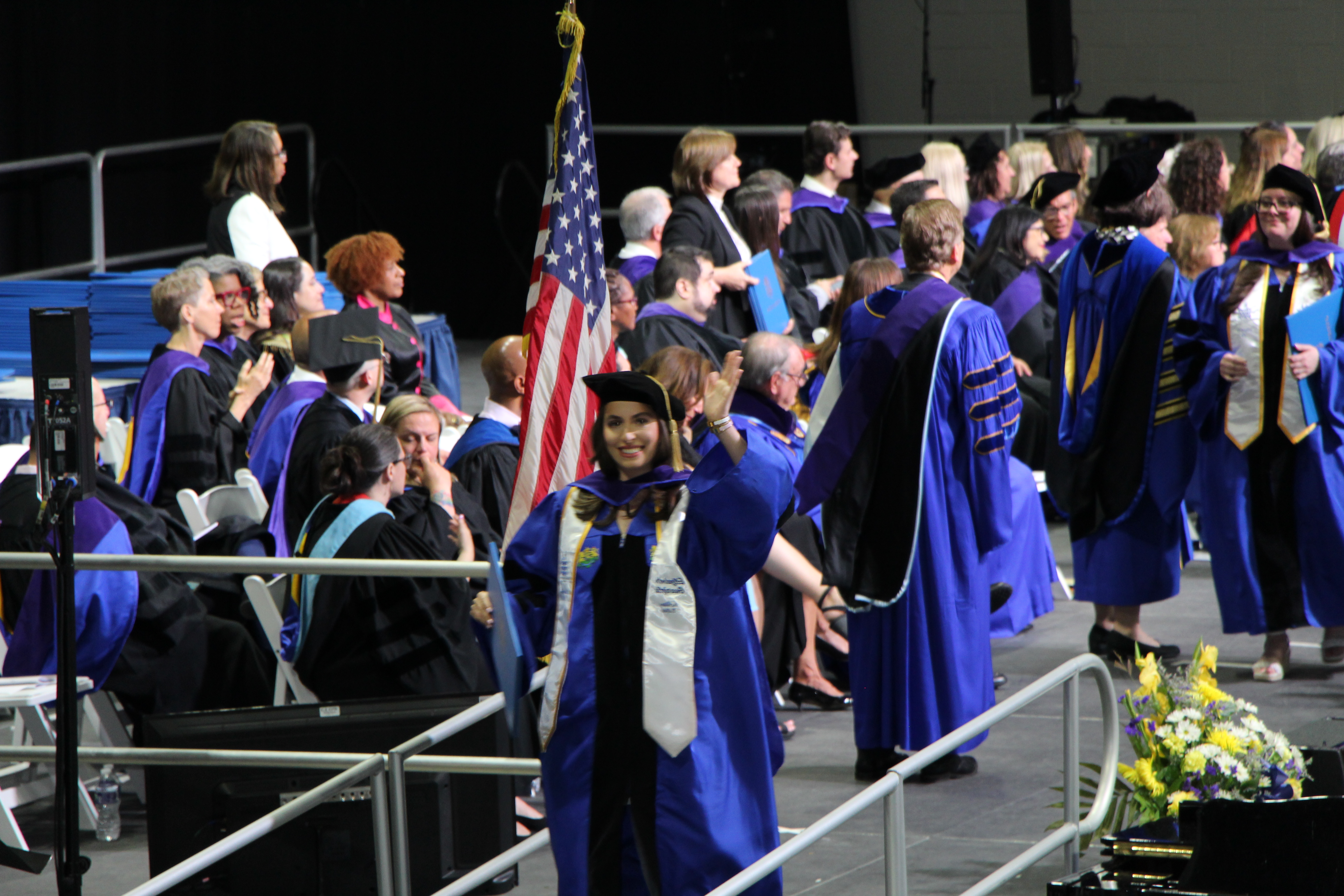 Law school graduation, law school, commencement, cap and gown