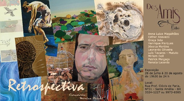 exposição des amis retrospectiva