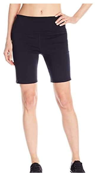 Calvin Klein Women's Black Cycling Shorts, Black Cycling Shorts, Black Bike Shorts Womens