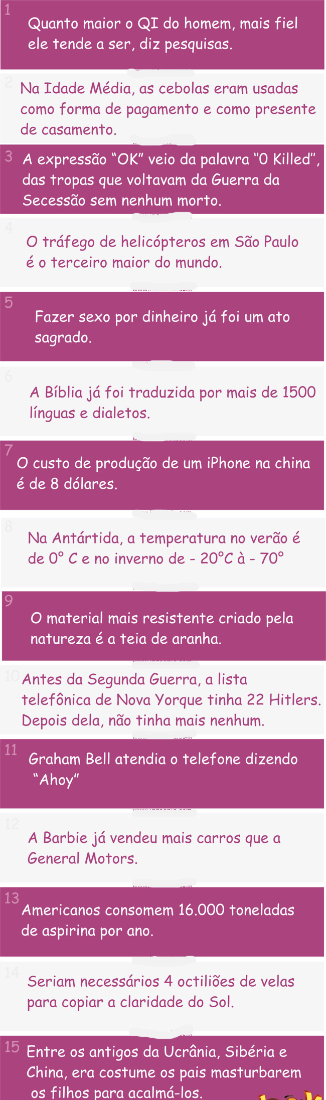 Curiosidades 