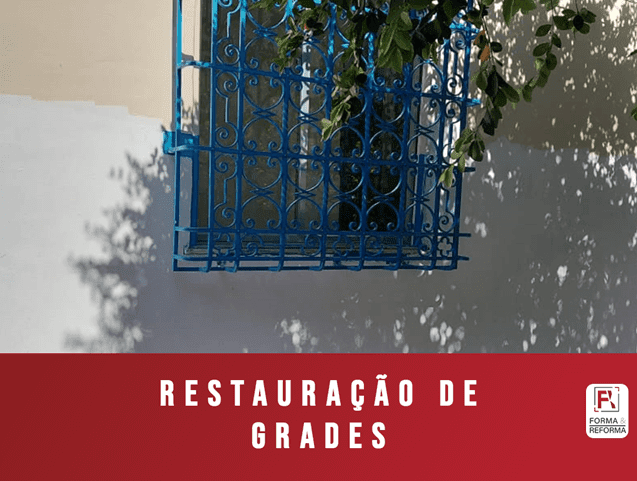 Restauração de grade de Janela RJ