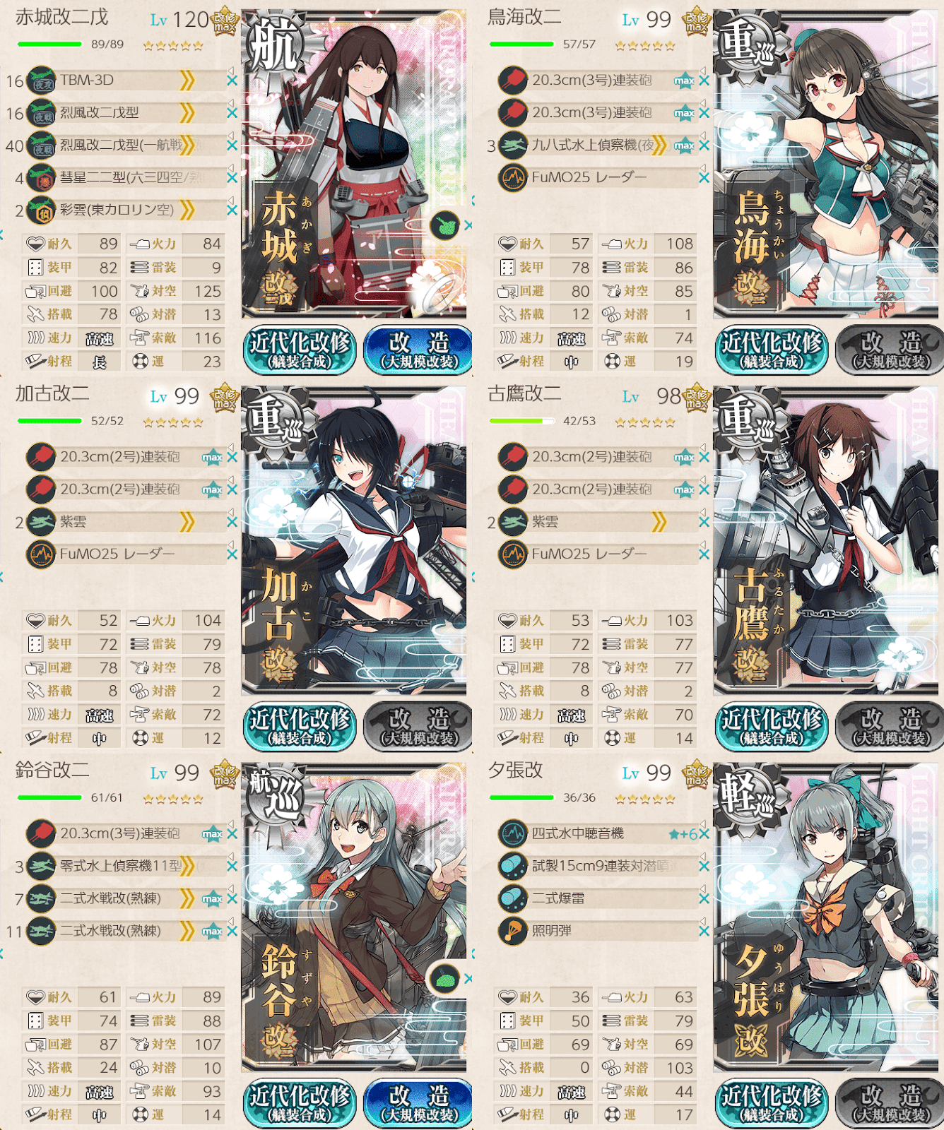 艦これ2期 5 1 5 3 5 4 新編成 三川艦隊 鉄底海峡に突入せよ 編成と覚書 クォータリー 艦これガンルーム改