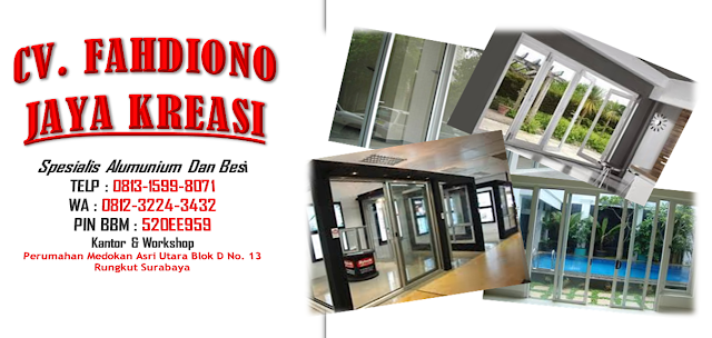 Pintu Garasi Aluminium Surabaya, Pintu Expanda Surabaya, Pintu Expanda Murah Surabaya, Pintu Expanda Murah 