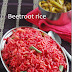 Beetroot rice