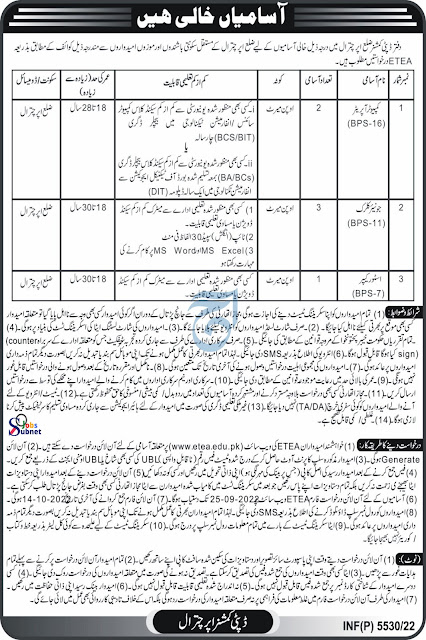 Deputy Commissioner Office Govt Jobs 2022