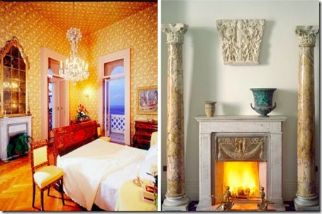 Bedroom in Sorrento villa