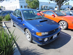 Subaru Impreza with overall paint job from Almost Everything Auto Body.