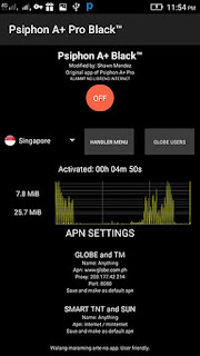 Download Psiphon A+ Pro Black Gratis Untuk Android