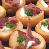 Cheese, Tomato, and Bacon Canapes