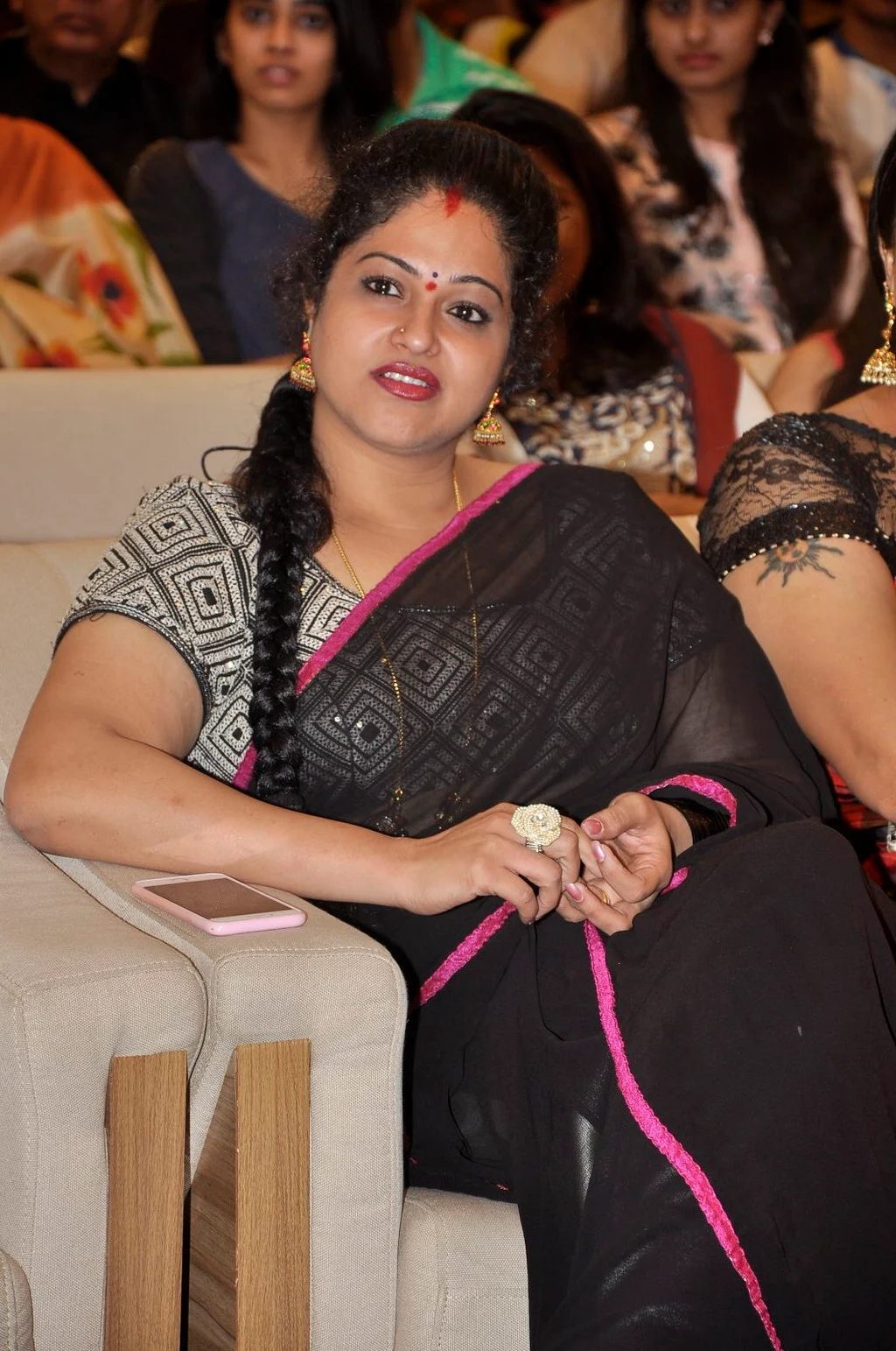  Raasi In Black Transparent Saree