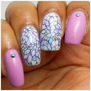 Watercolor_Hydrangea_Flowers_Nail_Stamping