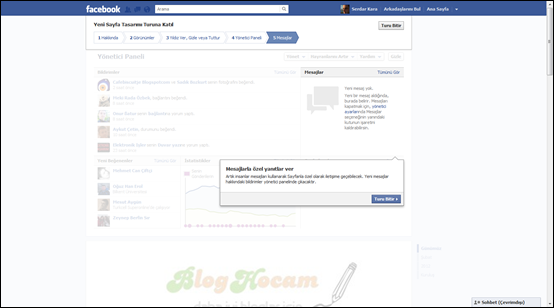 Facebook Sayfalar İçin Zaman Tüneli 