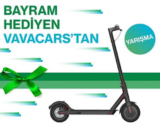 VavaCars Scooter Çekilişi