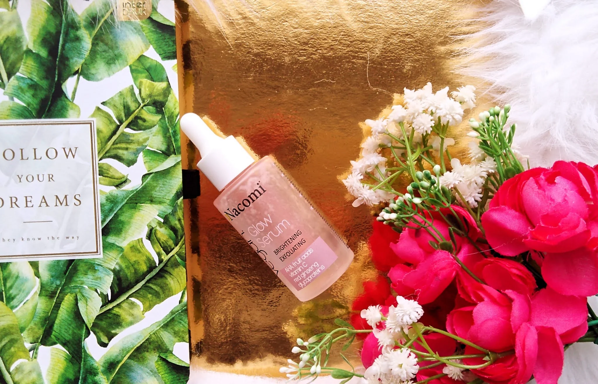 nacomi glow serum, nacomi glow serum rozjaśniająco-złuszczające blog