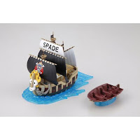 Bandai SPADE PIRATES' SHIP ONE PIECE GRAND SHIP COLLECTION Color Guide & Paint Conversion Chart 