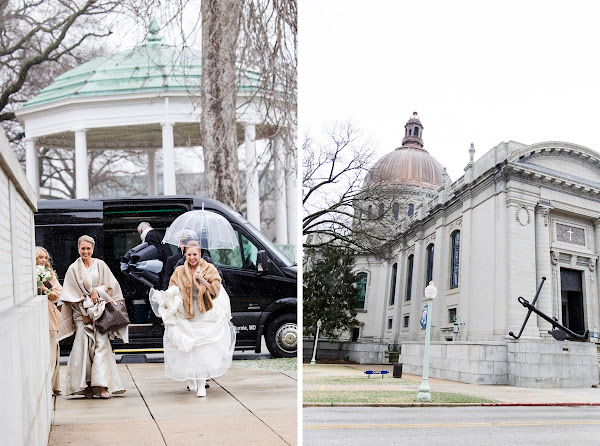 Annapolis MD Wedding at Naval Academy Chapel and Severn Inn by Heather Ryan Photography