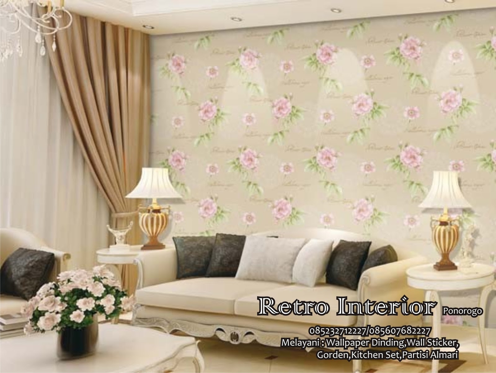 TOKO WALLPAPER DINDING MADIUN 085232712227 085607682227 Ruang