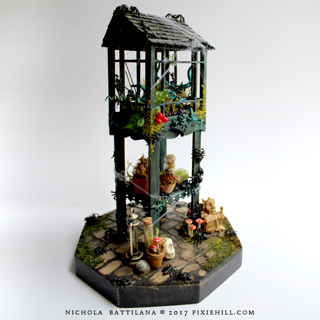 Miniature Dilapidated Greenhouse - Nichola Battilana