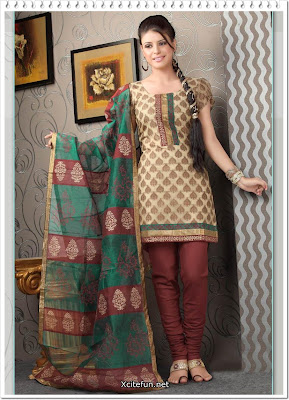 Churidar Salwar Kameez Beautiful Designs