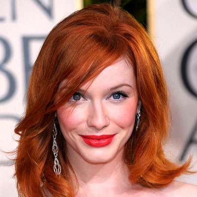 christina hendricks hairstyles