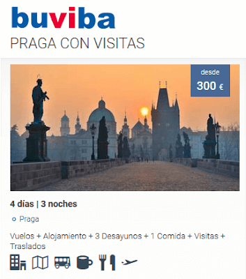 Viaje a Praga con visitas