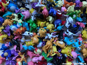 Selection of little Pokemon toys