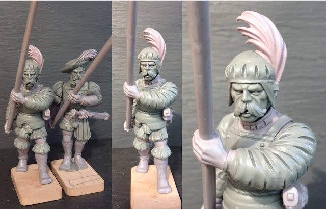 Warlord Games: Hard Plastic Landsknecht Miniatures