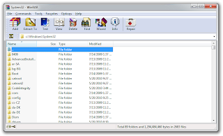 winrar screenshot