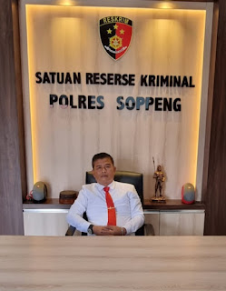 Satreskrim Polres Soppeng Tetapkan Satu Orang Tersangka Kasus Arisan Online 