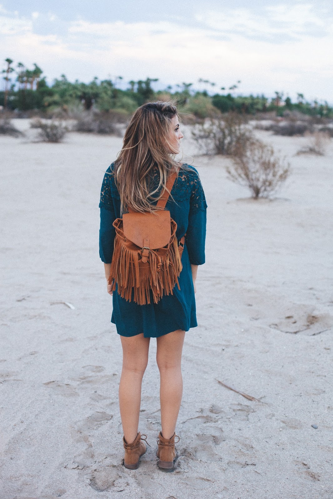 fringe backpack