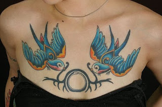 Bird Chest Tattoos