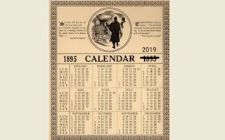 Mengapa Kalender Tahun 2019 Dan 1895 Sama Persis?