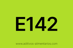 Aditivo Alimentario - E142 - Verde S