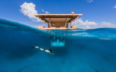 Habitación debajo del agua