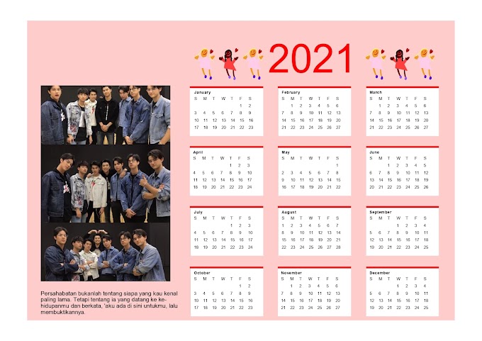 Calender Tahunan 2021 