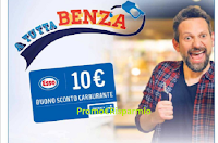 Logo Carrefour ''A tutta Benza'': ricevi buoni carburante da 10€ premio certo e vinci buoni spesa!