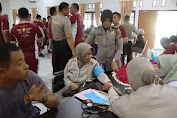 Polres Prabumulih Adakan Pemeriksaan Kesehatan Personel 