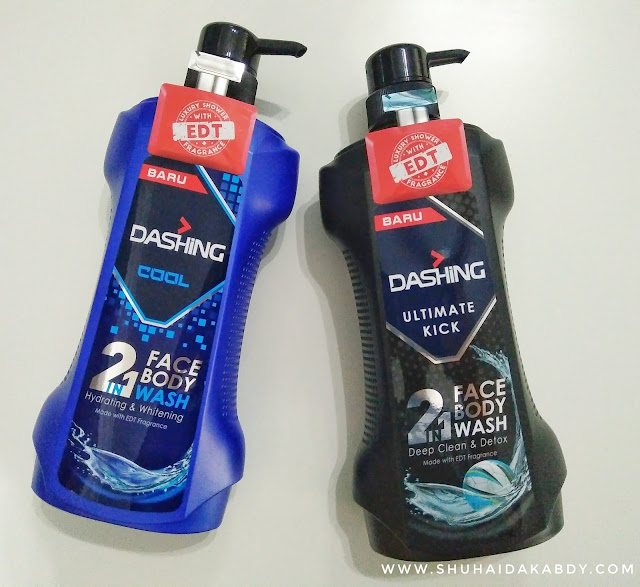 Dashing 2 in 1 Face & Body Wash Terbaru