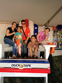 Friends at the Duck Tape Festival! 