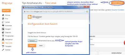 Pasang Favicon Blog