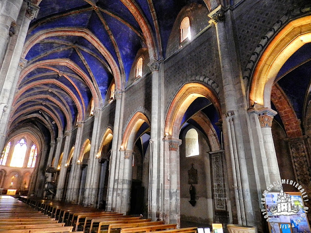 BELLEVILLE (69) - Eglise Notre-Dame (XIIe-XIVe siècles) (Intérieur)