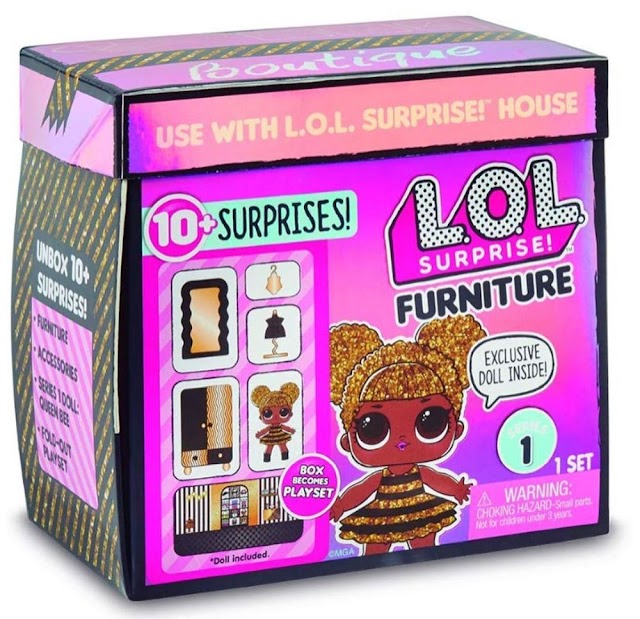 Cute L.O.L. Surprise Furniture Playsets for Girls